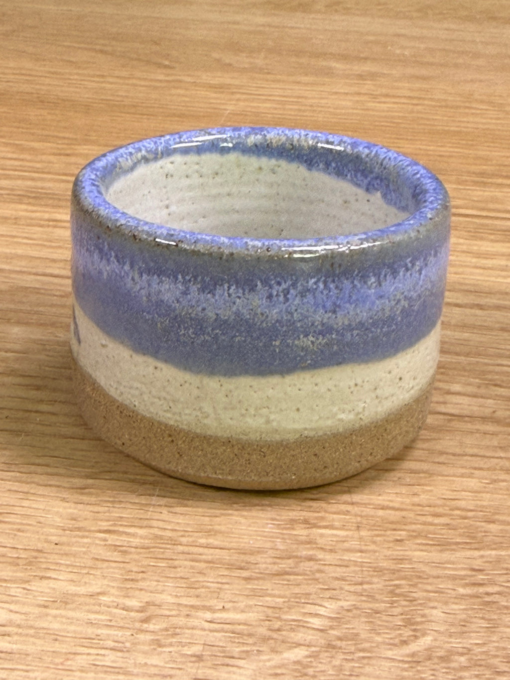 Indigo Speckle Stoneware Small Saucepot