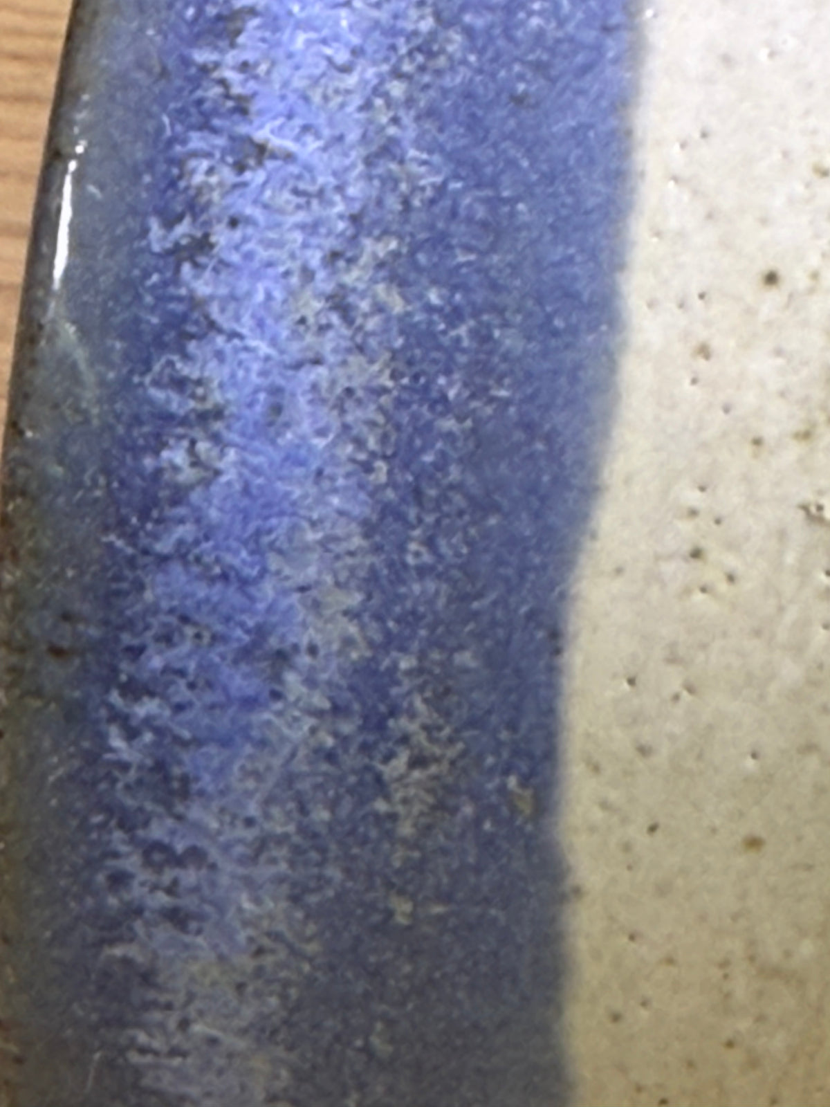 Indigo Speckle Stoneware Small Saucepot