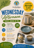 Pottery Class - Wednesday Afternoon 1.30-3.30pm