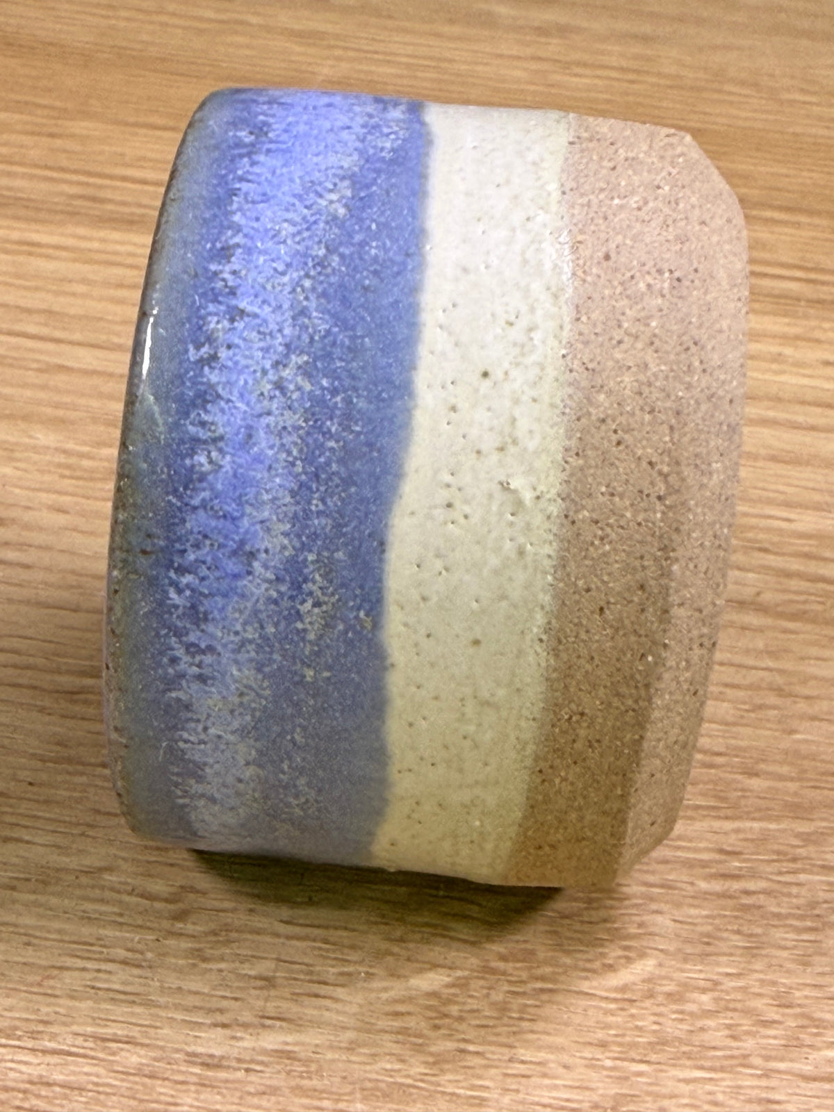 Indigo Speckle Stoneware Small Saucepot