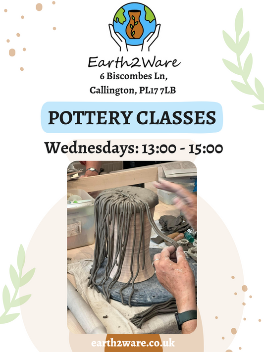 Pottery Class - Wednesday Afternoon 1-3pm