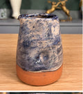 Galaxy reactive glaze handmade stoneware vase by Earth2Ware