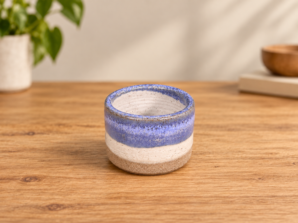 Indigo Speckle Stoneware Mini Bowl handmade by Earth2Ware