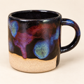 Midnight Berry & Cobalt Reactive Glaze Stoneware Mug handmade by Earth2Ware