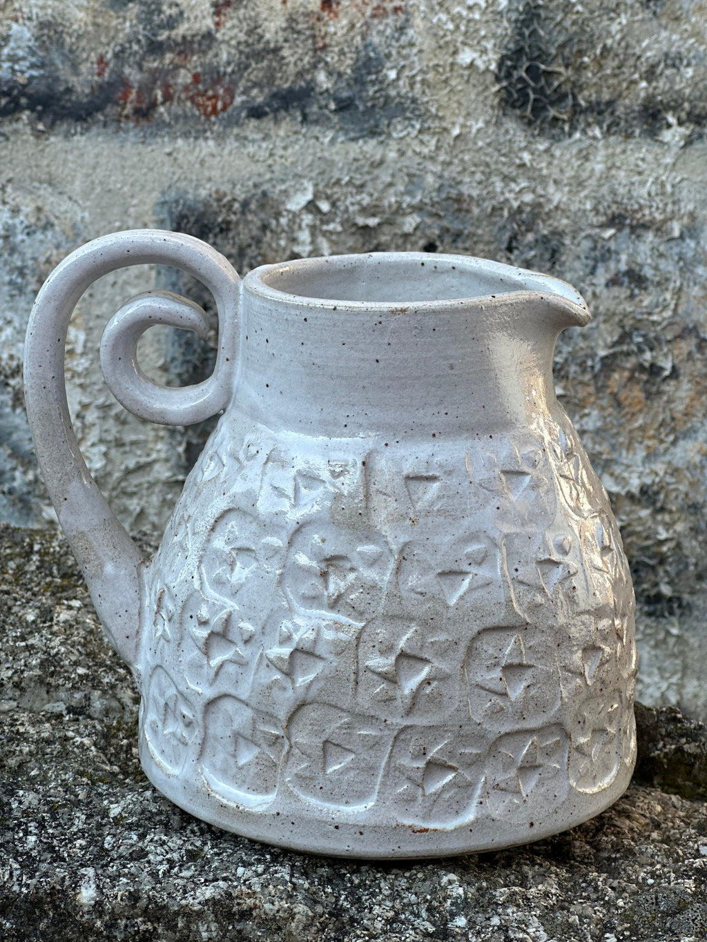 Large Jug Pitcher White 