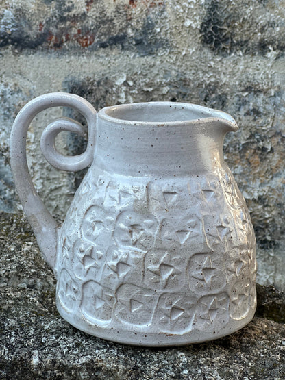 Large Jug Pitcher White 